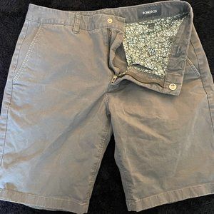 Bonobos Mens Grey Shorts Pattern Inside (31)